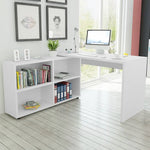 Bureau d'Angle Bois Blanc