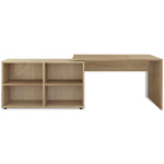 Bureau d'Angle Bois Modulable